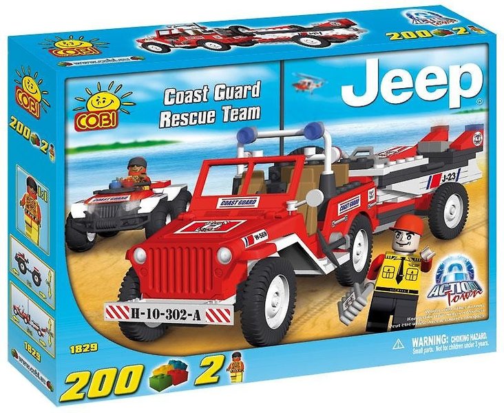 Cobi 1829 Coast Guard Rescue Team