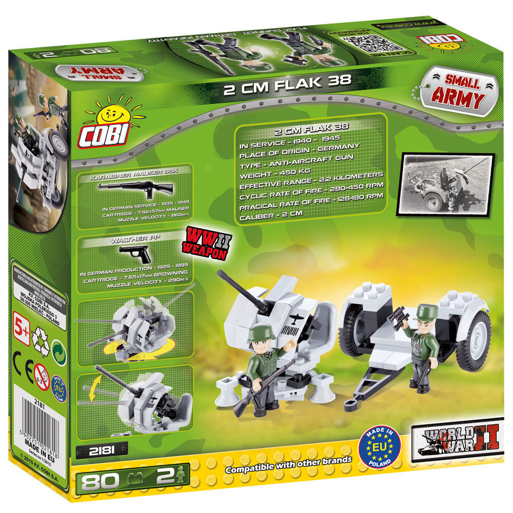 Cobi 2181 2cm Flak 38 (1/2015)