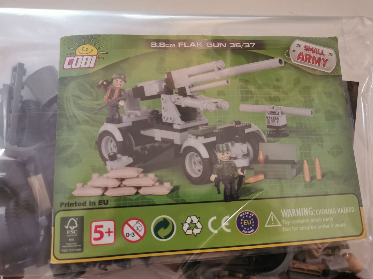 Cobi 2338 8,8cm Flak Gun 36/37 (2.Version) gebraucht