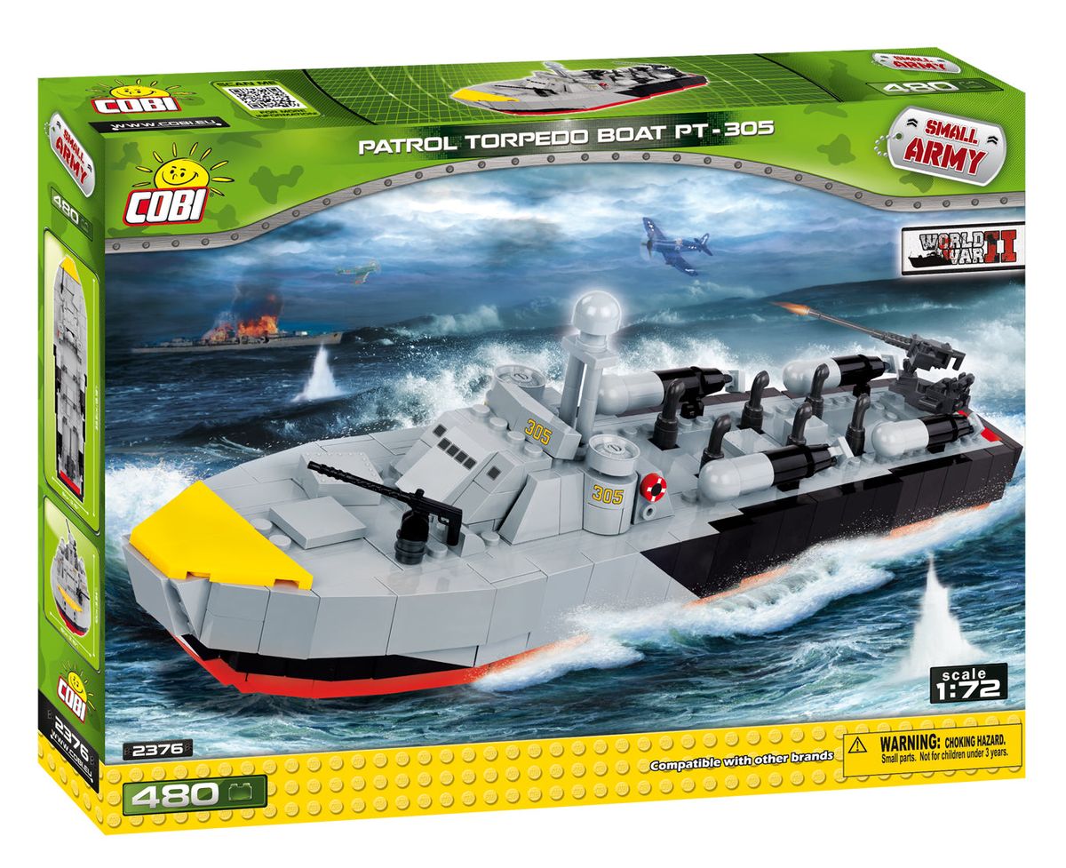 Cobi 2376 Patrol Torpedo Boat PT-305