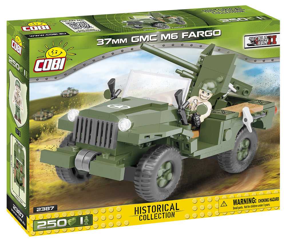 Cobi 2387 37 mm GMC M6 Fargo
