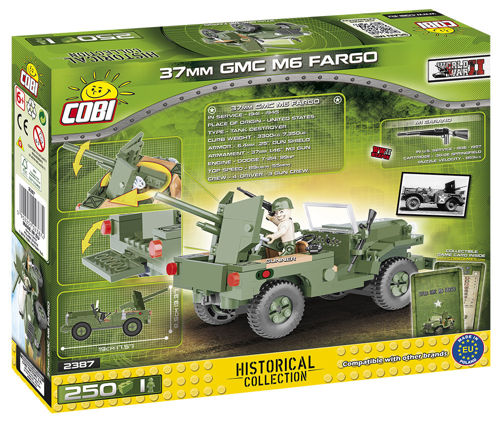 Cobi 2387 37 mm GMC M6 Fargo