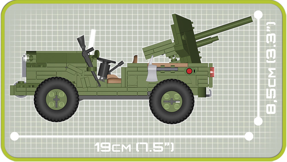 Cobi 2387 37 mm GMC M6 Fargo