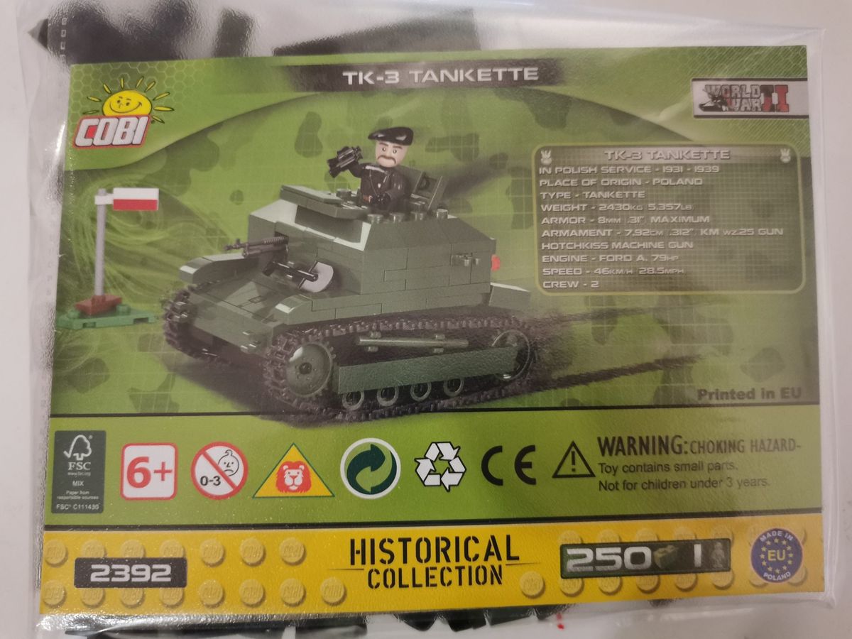 Cobi 2392 TK-3 Tankette gebraucht