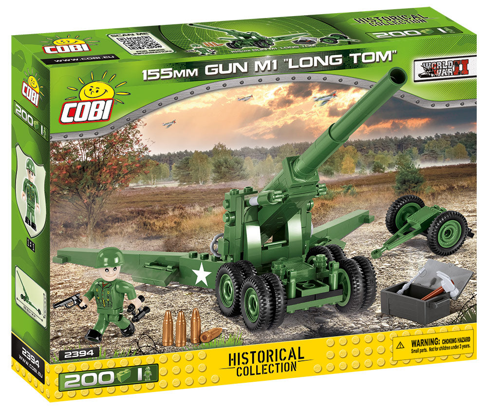 Cobi 2394 155mm Gun M1 "Long Tom"