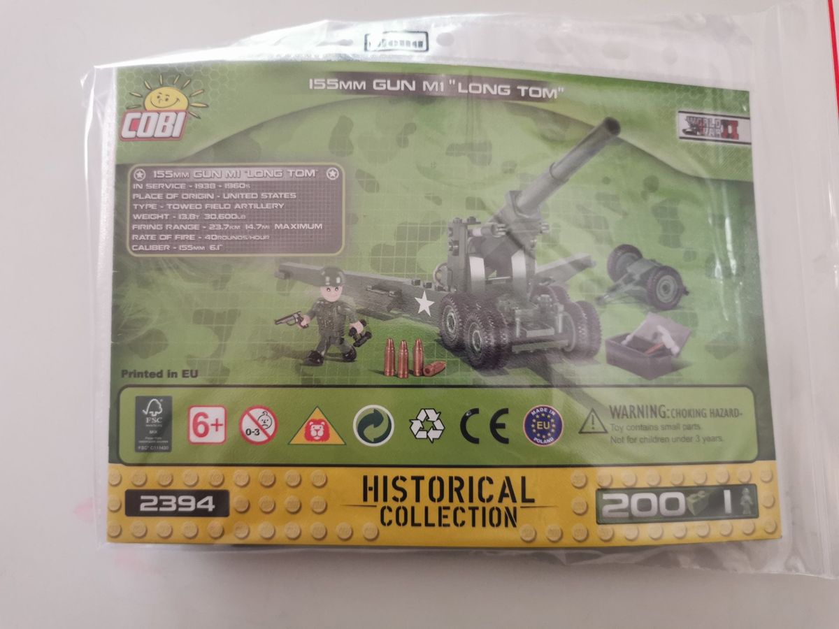 Cobi 2394 155mm Gun M1 "Long Tom" gebraucht
