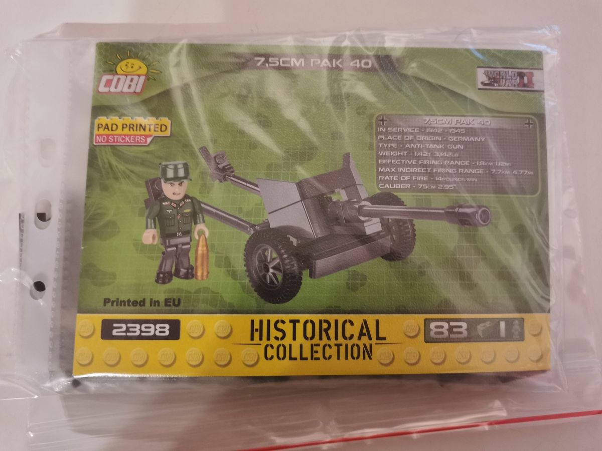 Cobi 2398 7,5cm Pak 40 gebraucht