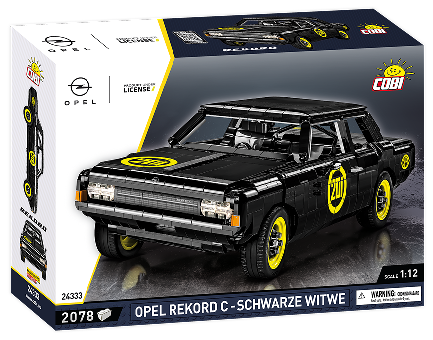 Cobi 24333 Opel Record C - Schwarze Witwe 1:12
