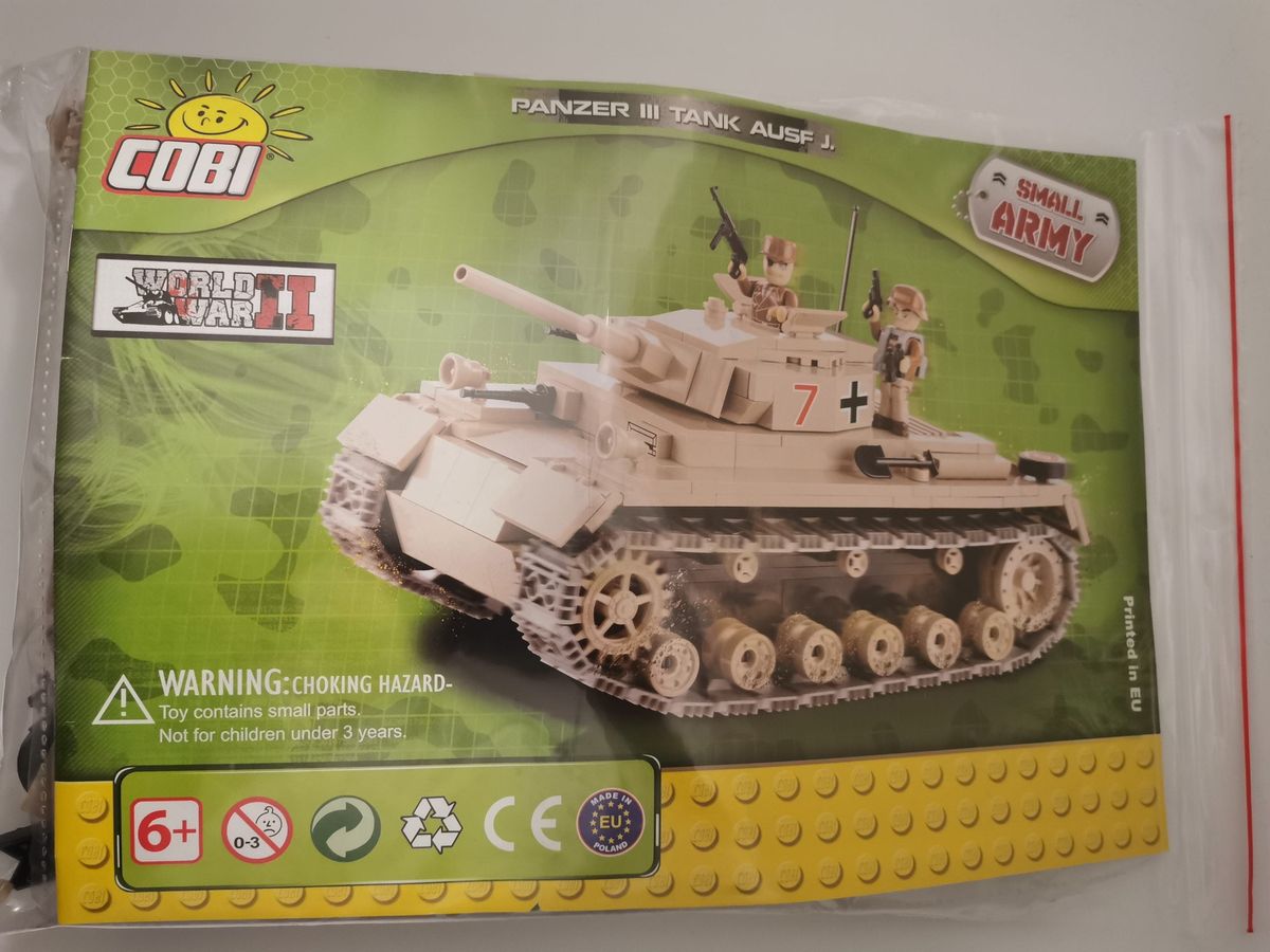 Cobi 2451 Panzer III Ausf. J gebraucht