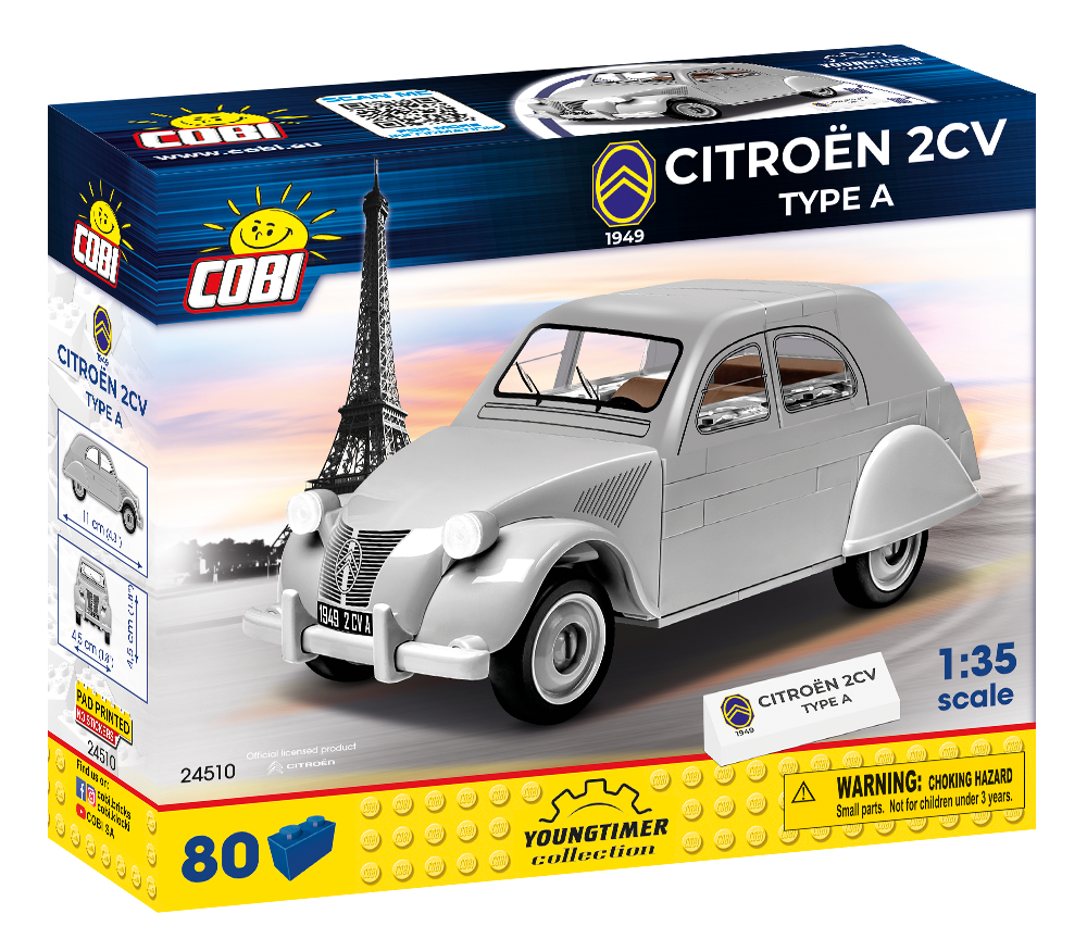 Cobi 24510 Citröen 2CV Type A