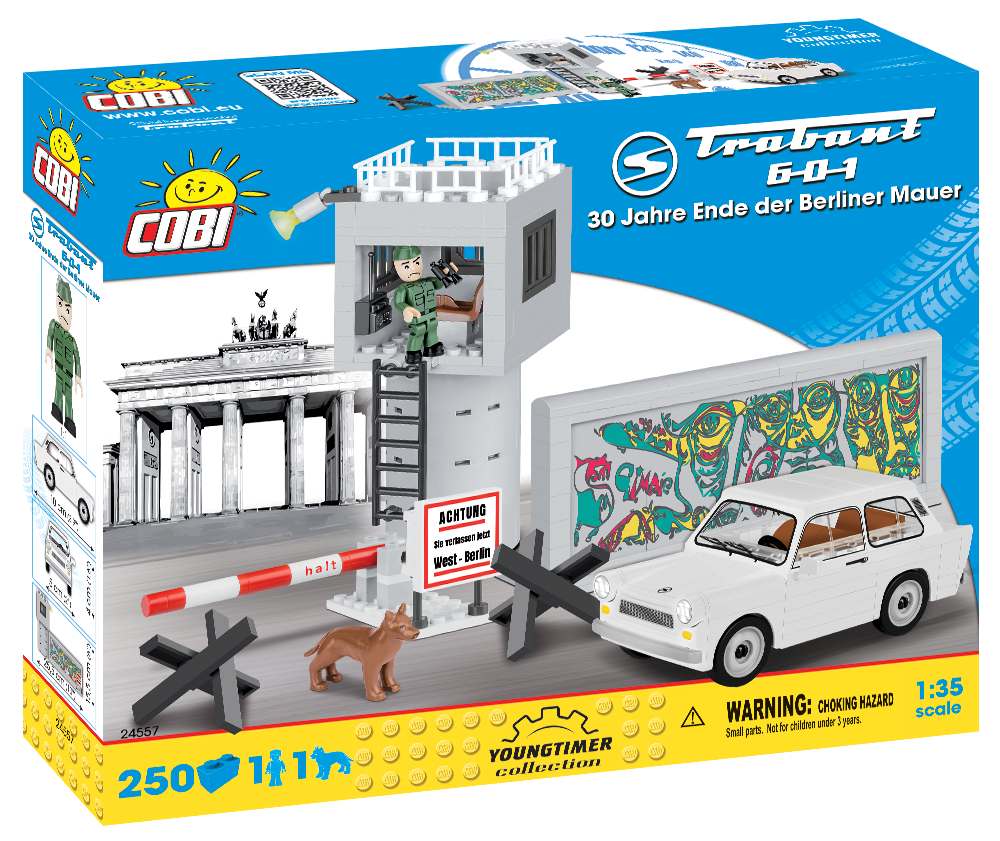 Cobi 24557 Trabant 601 - 30 Jahre Ende der Berliner Mauer