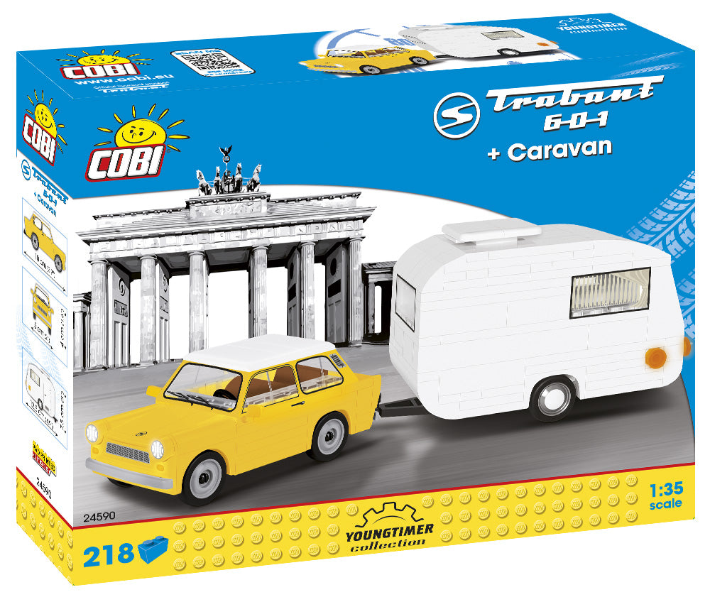 Cobi 24590 Trabant 601 + Caravan