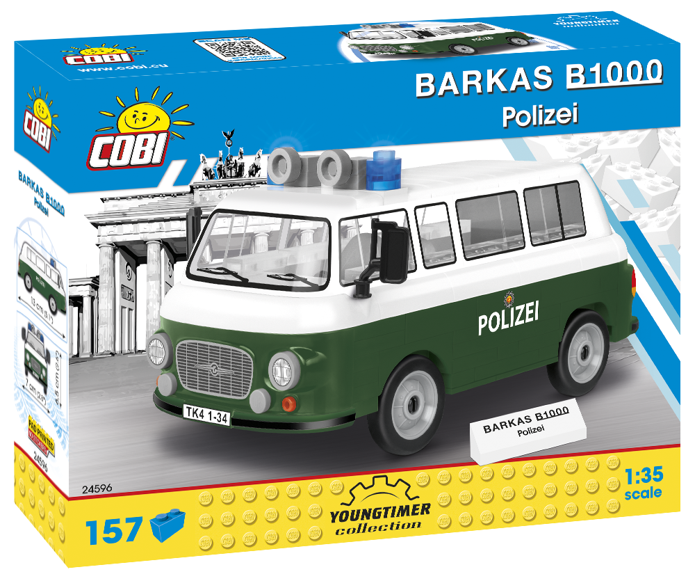 Cobi 24596 Barkas B1000 Polizei