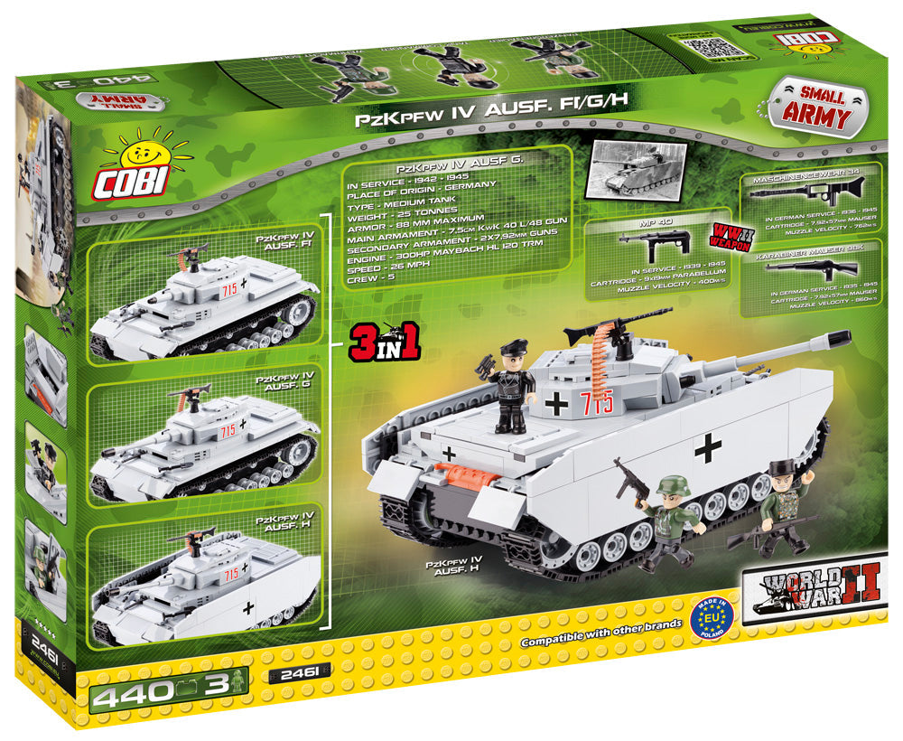 Cobi 2461 PzKpfw IV Ausf. F1/G/H (1/2014)