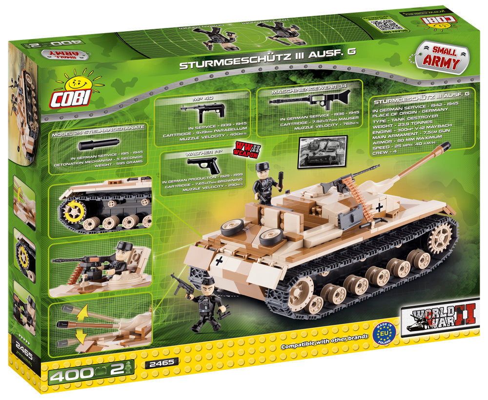 Cobi 2465 Sturmgeschütz III Ausf. G (1/2015)