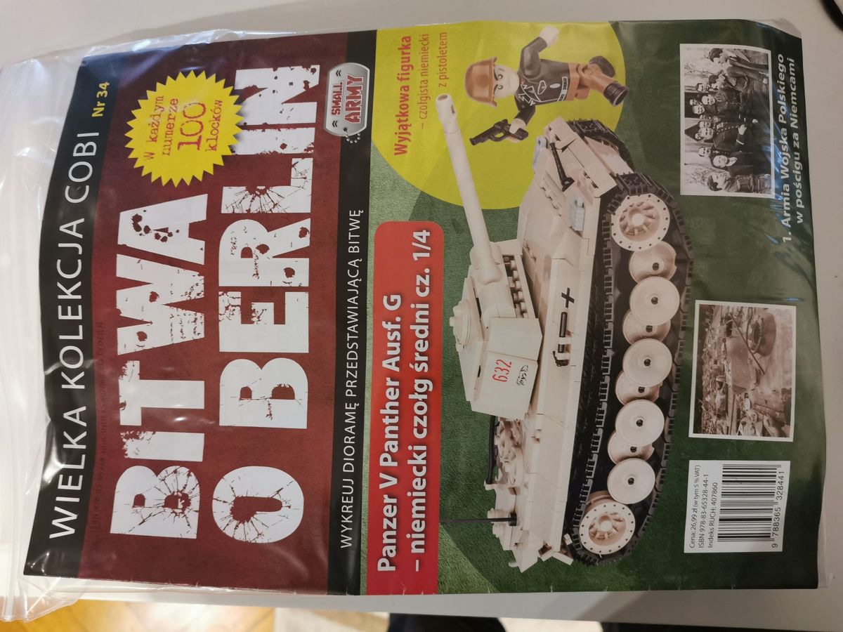 Cobi 2466 BITWA Panzer V Panther Ausf. G gebraucht *Sonderausgabe*