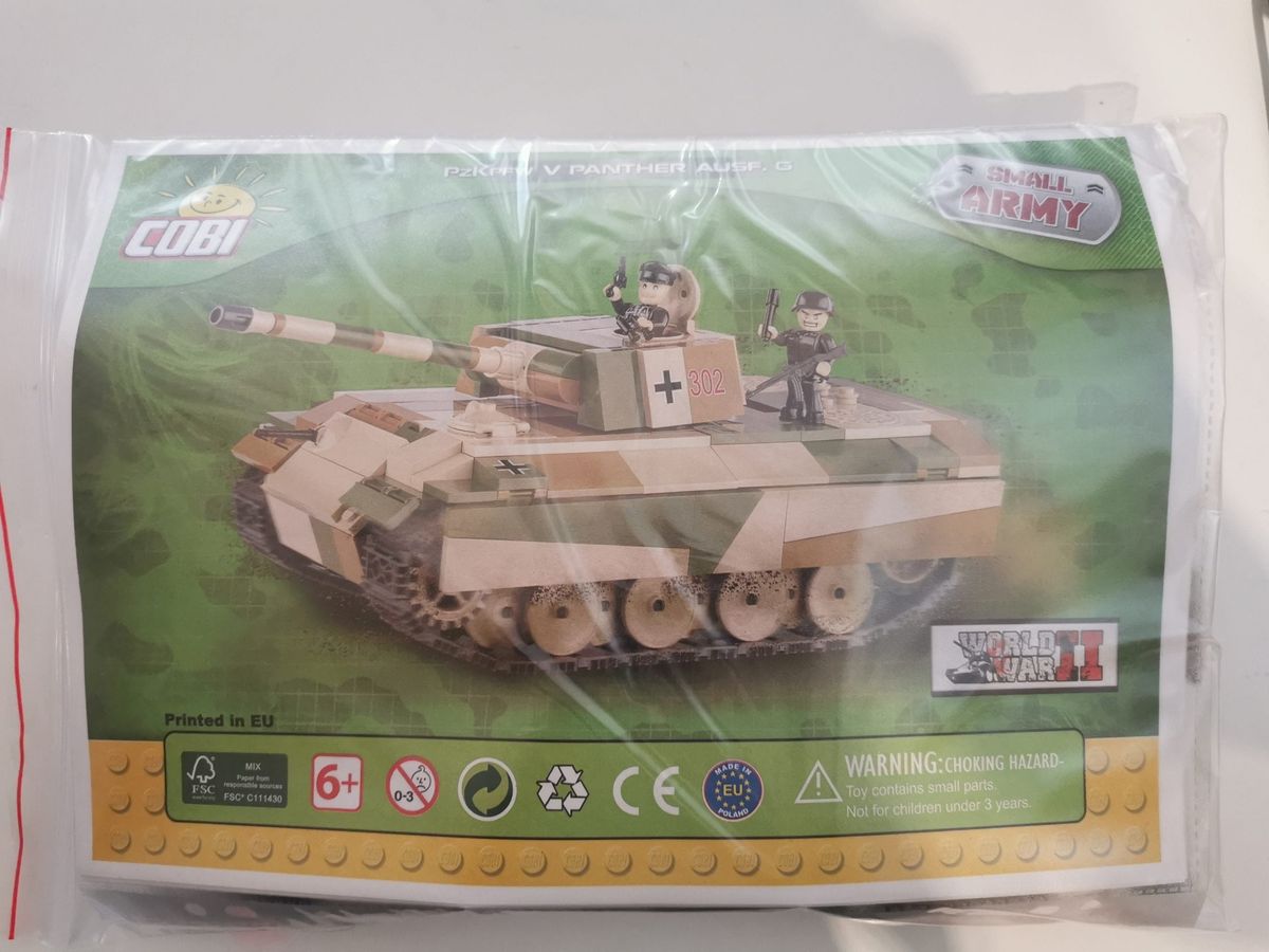 Cobi 2466 PzKpfw V Panther Ausf. G gebraucht (Nachdruck)