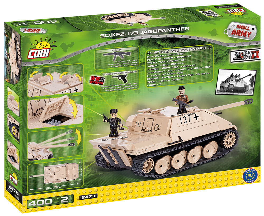 Cobi 2473 Sd.Kfz. 173 Jagdpanther (1/2017)