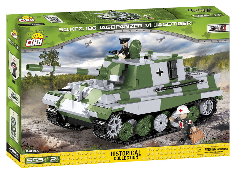 Cobi 2484A Sd.Kfz 186 Jagdpanzer VI (Jagdtiger)