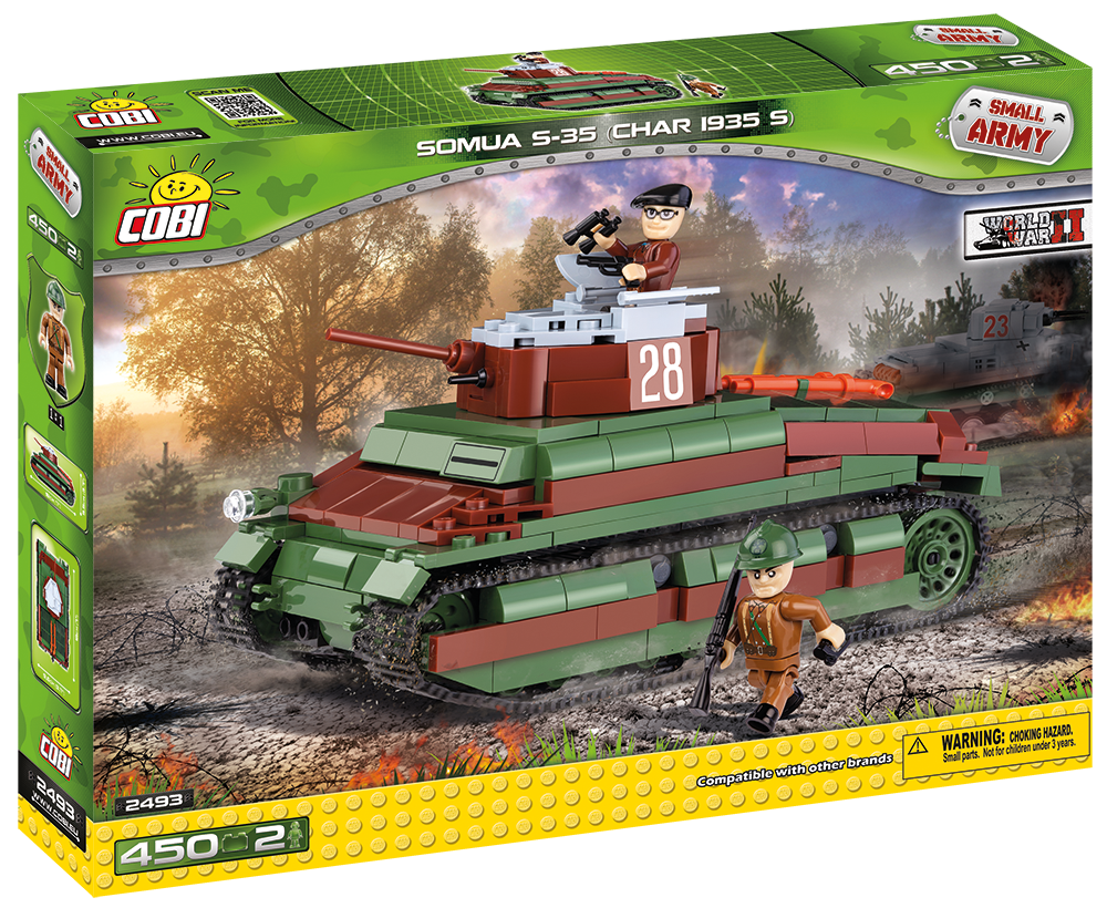 Cobi 2493 Somua S-35