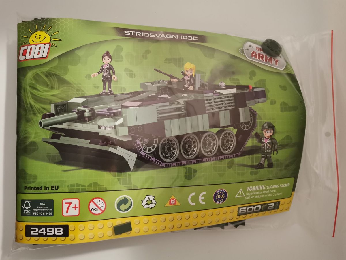 Cobi 2498 Stridsvagn 103C gebraucht