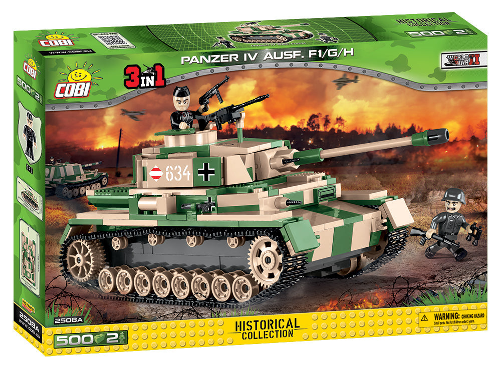 Cobi 2508A Panzer IV Ausf. F1/G/H