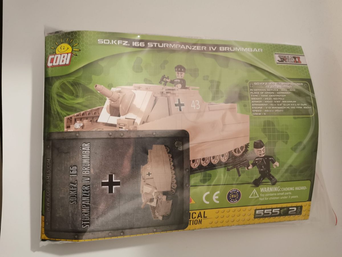 Cobi 2514 Sd.Kfz.166 Sturmpanzer IV Brummbär gebraucht