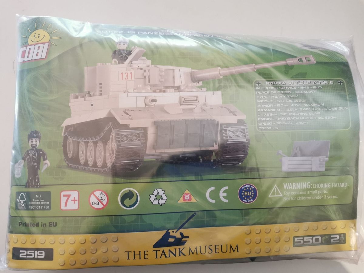 Cobi 2519 Tiger 131 Sd.Kfz. 181 Panzerkampfwagen VI Auf. E gebraucht
