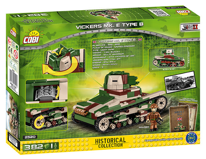 Cobi 2520 Vickers MK. E Type B (1/2019)