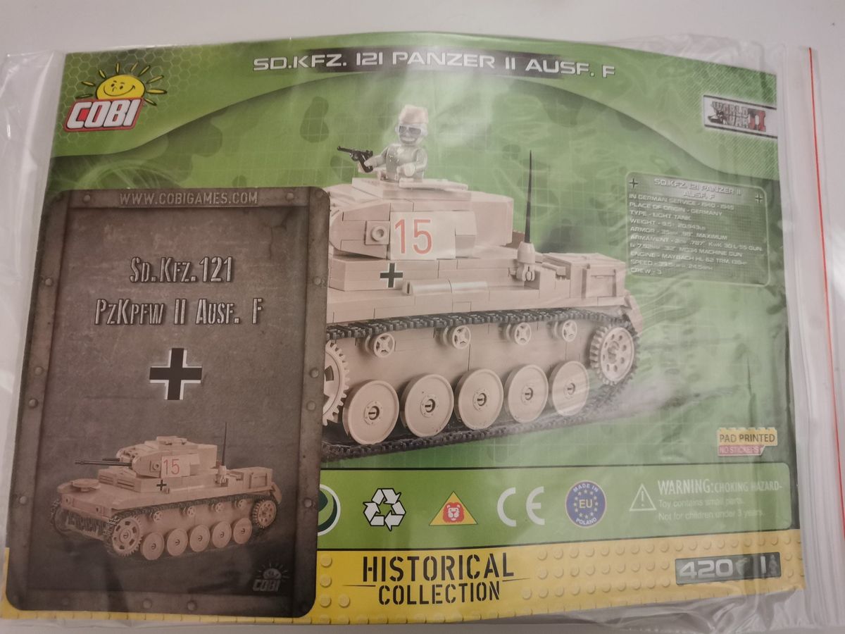 Cobi 2527 Sd.Kfz 121 Panzer II Ausf. F gebraucht