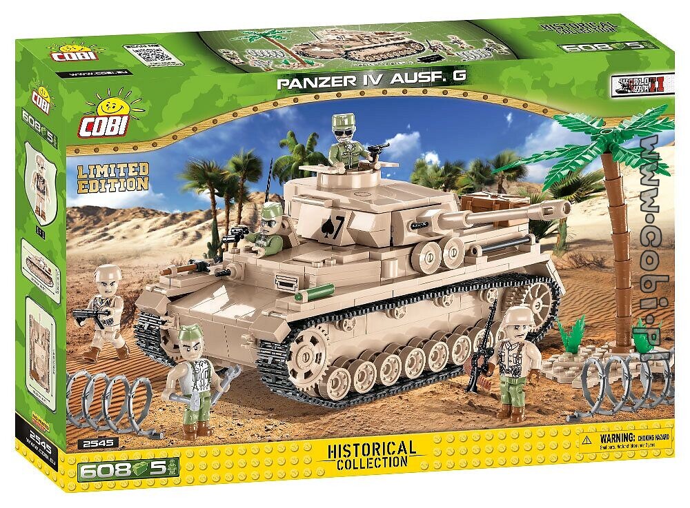 Cobi 2545 Panzer IV Ausf.G Limited Edition "Nr. 2"