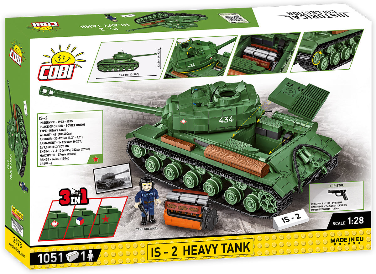 Cobi 2578 IS-2 3in1