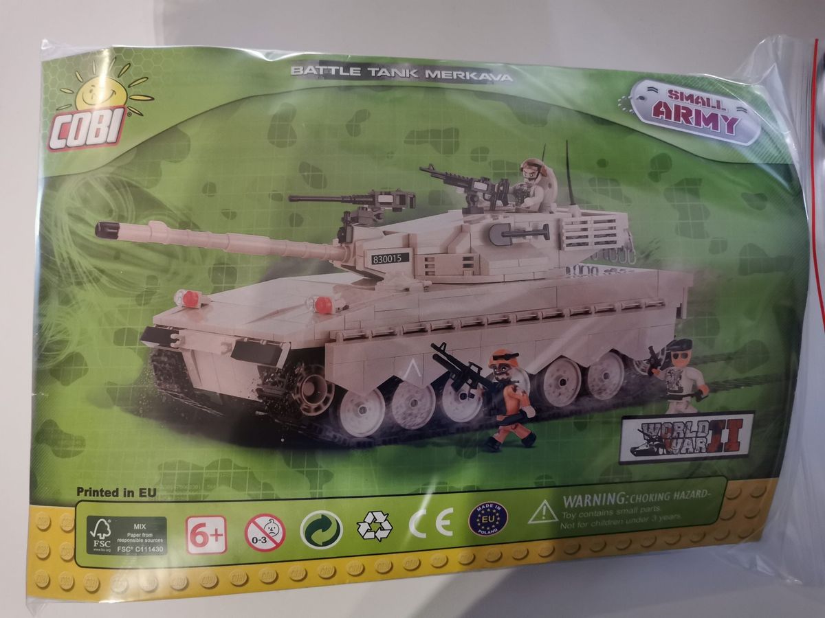 Cobi 2607 Battle Tank Merkava gebraucht