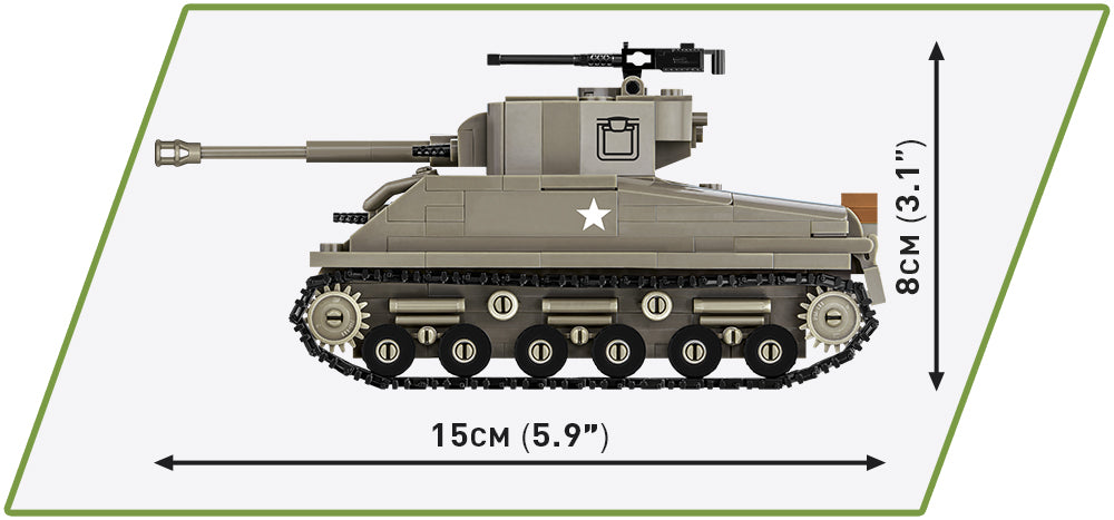 Cobi 2711 M4A3E8 Sherman (1:48)
