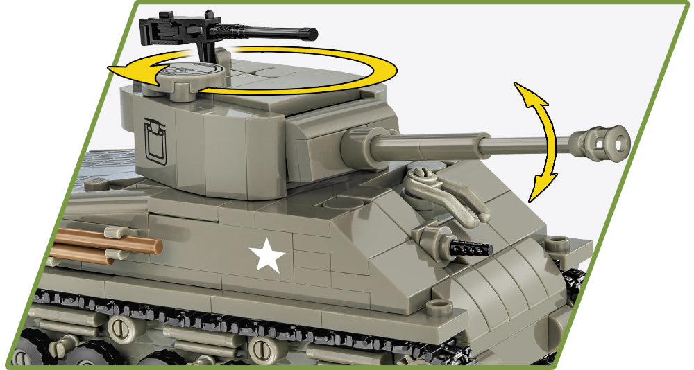 Cobi 2711 M4A3E8 Sherman (1:48)