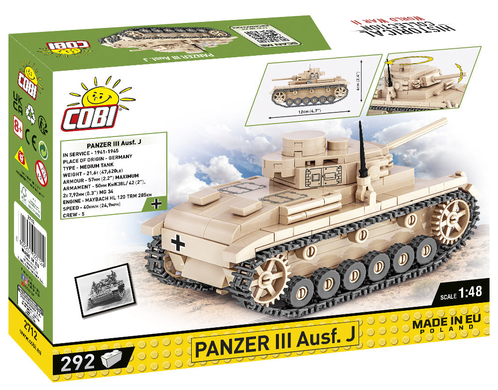 Cobi 2712 PANZER III Ausf. J (1:48)