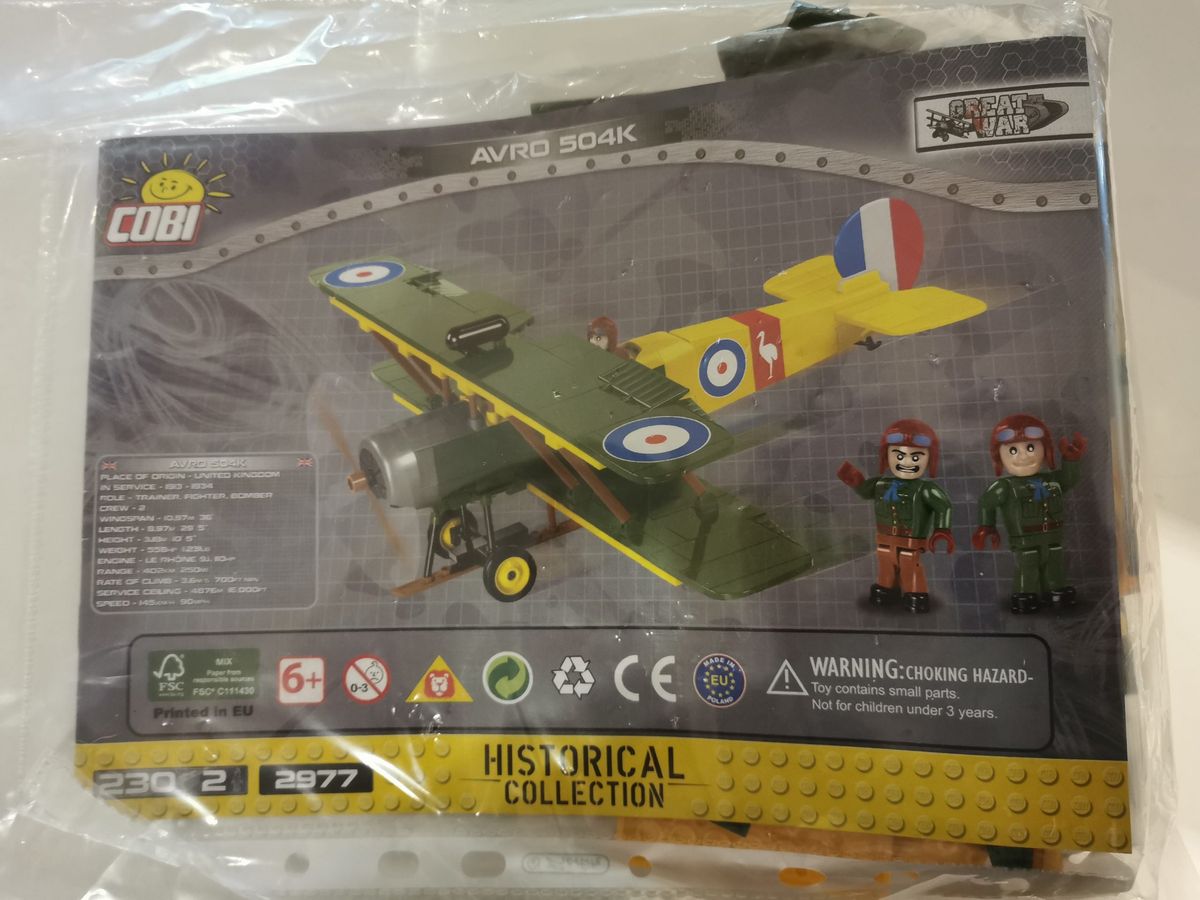 Cobi 2977 Avro 504K gebraucht