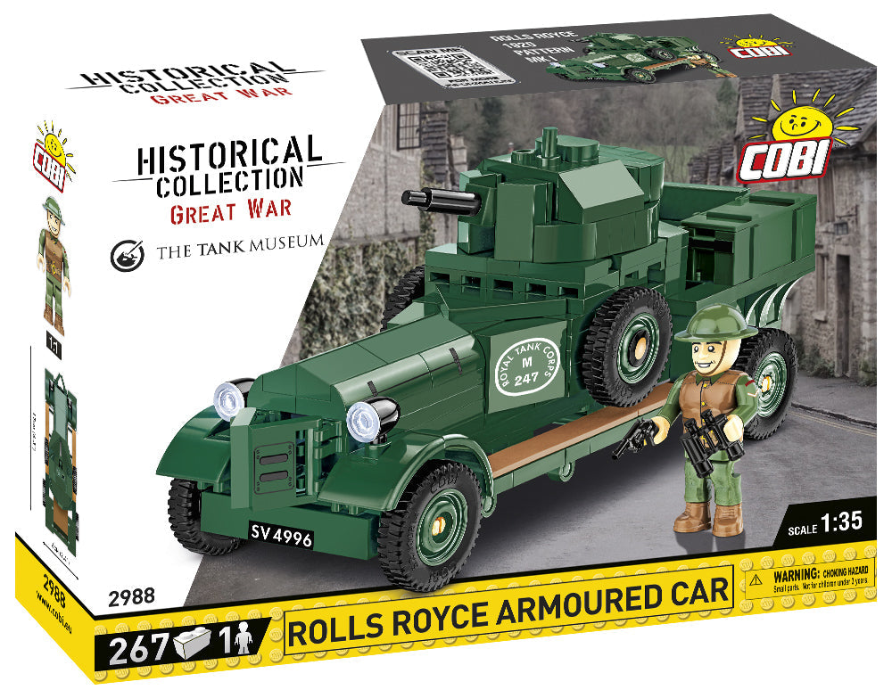 Cobi 2988 Rolls Royce Armoured car