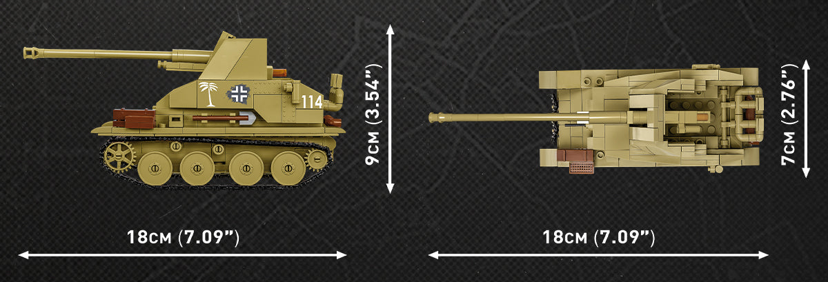Cobi 3050 Marder III (Sd.Kfz. 139)