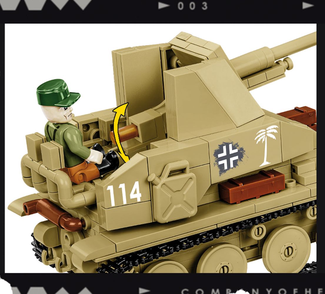 Cobi 3050 Marder III (Sd.Kfz. 139)
