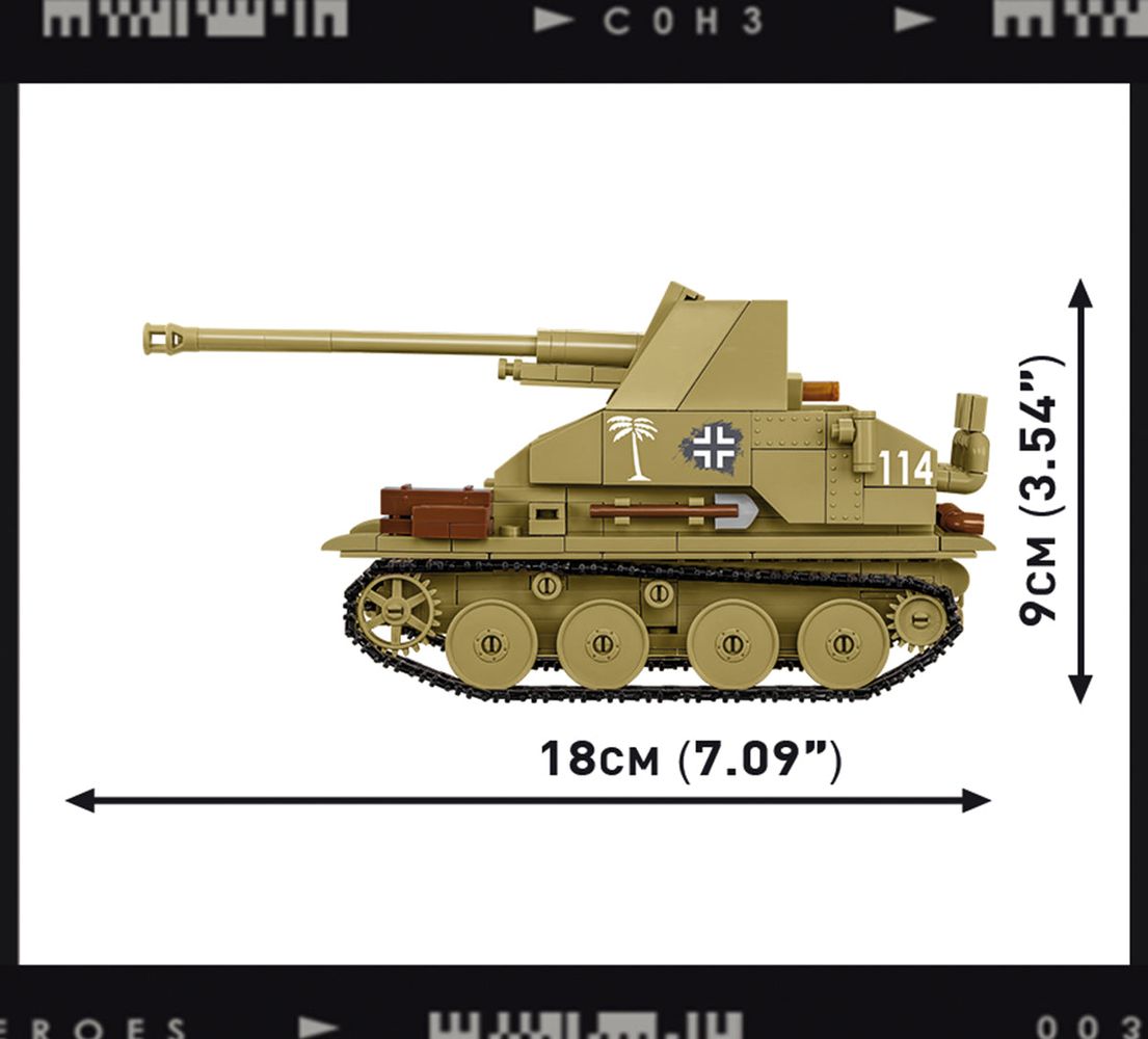 Cobi 3050 Marder III (Sd.Kfz. 139)