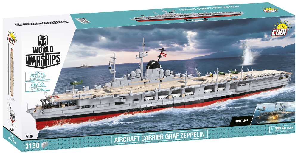 Cobi 3086 Aircraft Carrier Graf Zeppelin