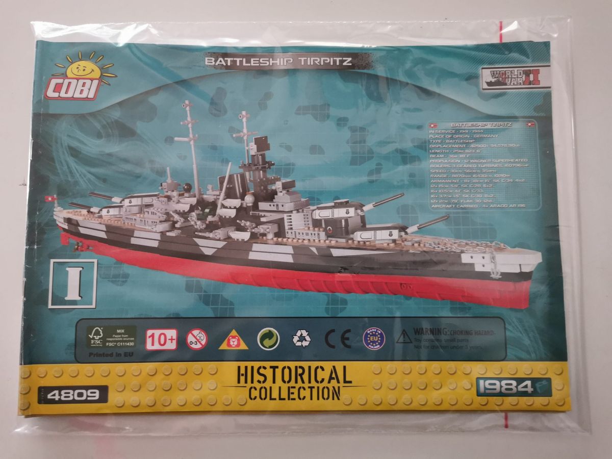 Cobi 4809 Battleship Tirpitz gebraucht