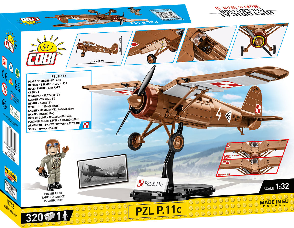 Cobi 5742 PZL P-11c