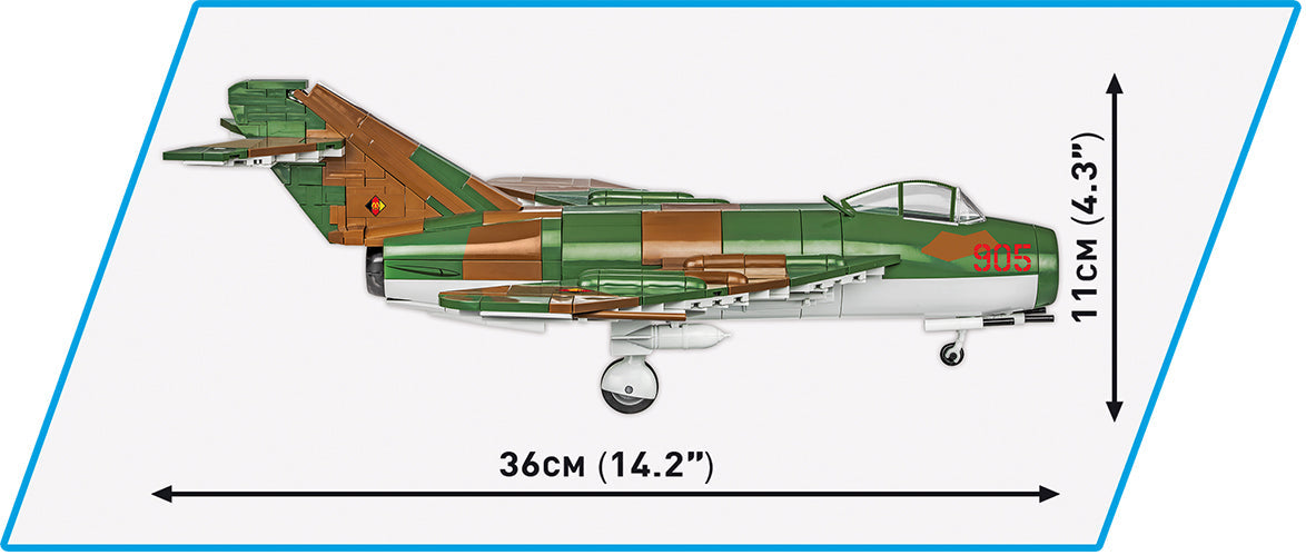 Cobi 5825 LIM-5 (MIG-17F) East Germany Air Force