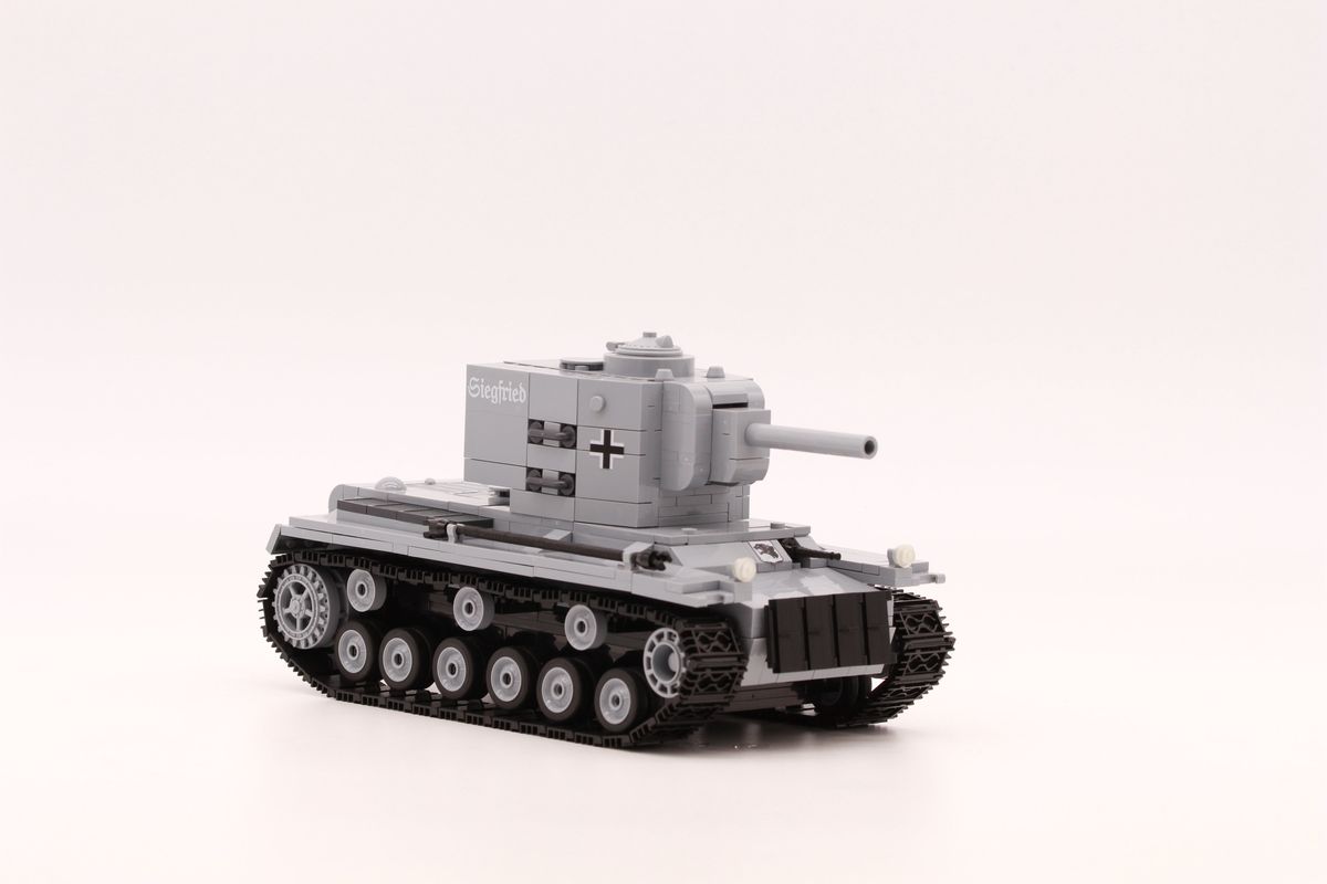 KV-2 Beutefahrzeug