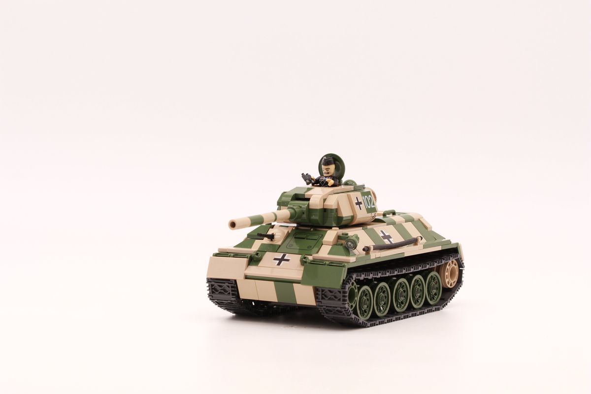 T34 Beutefahrzeug