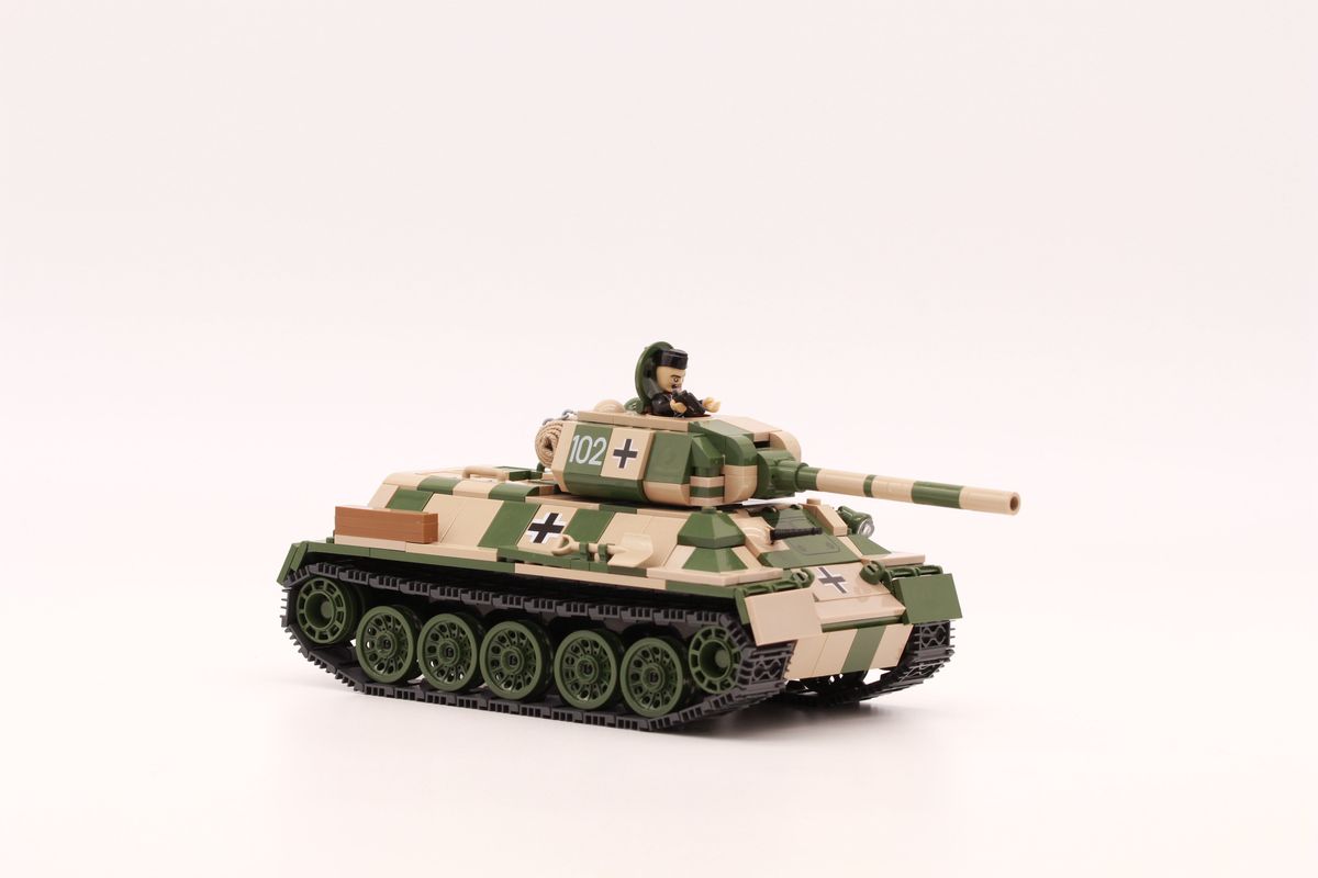 T34 Beutefahrzeug