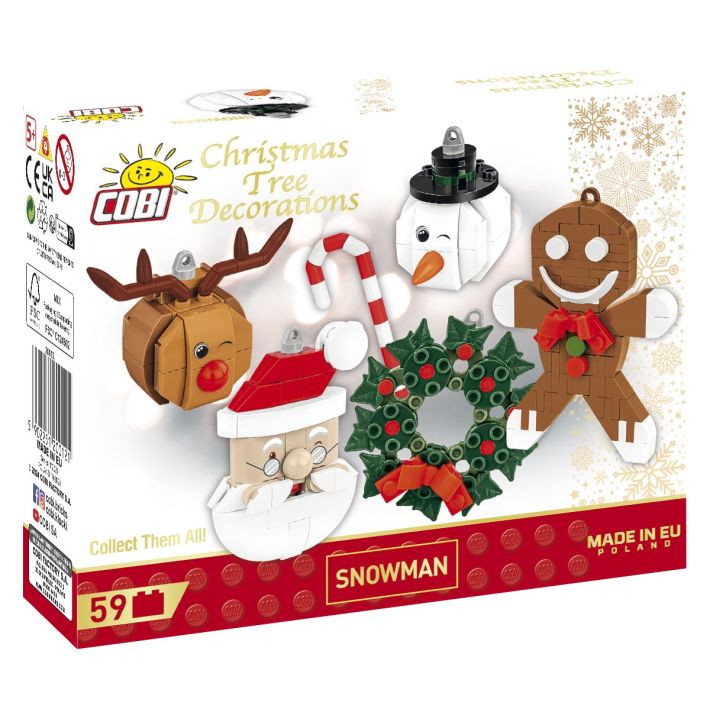 COBI 20012 CHRISTM. DECOR. SNOW