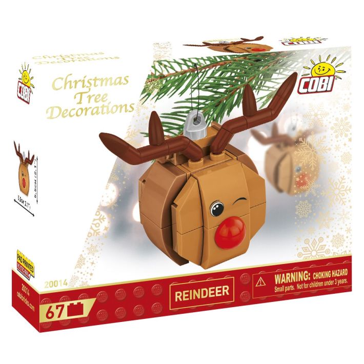 COBI 20014 CHRISTM. DECOR. REDN